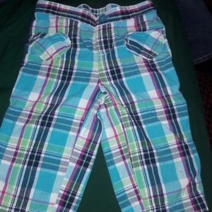 Jumping beans plaid Bermuda shorts